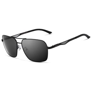 Men's Polarized UV400 Square Sunglasses for Outdoor Driving