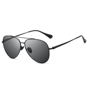 Vintage Polarized Pilot Sunglasses with UV400 Protection Lens