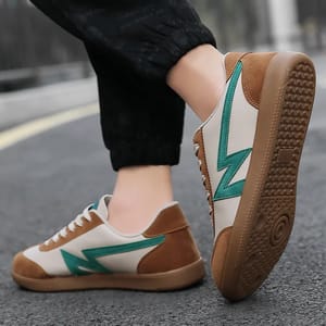 Unisex Patchwork Outdoor Sneakers with Waterproof Comfort Design Oein - Men's Low Top Sneakers 4