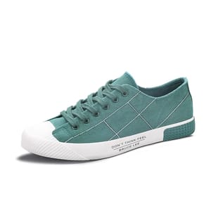 Lightweight Canvas Lace-Up Sneakers for Everyday Casual Wear