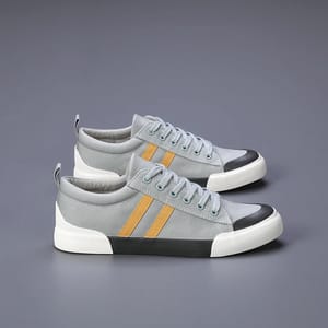 Low-Top Canvas Vulcanized Sneakers for Men Spring Summer