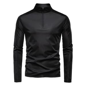 Men’s UPF100+ Quick Dry Outdoor Long Sleeve Zipper Shirt