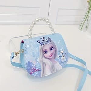 Charming Cartoon Princess Shoulder Bag for Girls' Everyday Use