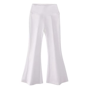 Comfortable Bootcut Leggings for Girls with Flared Hem
