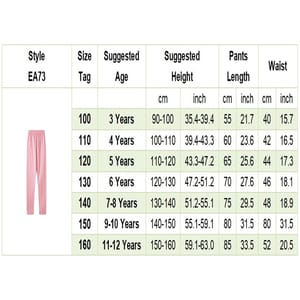 Soft Cotton Blend Leggings for Girls with Elastic Waist