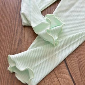 Breathable Lightweight Long Pants for Girls in Soft Ice Silk