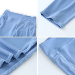 High Waist Stretch Leggings with Pockets for Active Girls Sheecute - Kids's Leggings 2