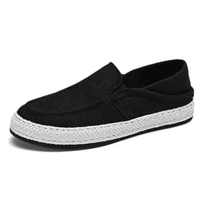 Men’s Summer Linen Loafers Breathable Slip-On Casual Shoes