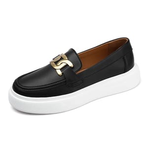 Men’s Slip-On Platform Loafers Breathable Summer Driving Shoes
