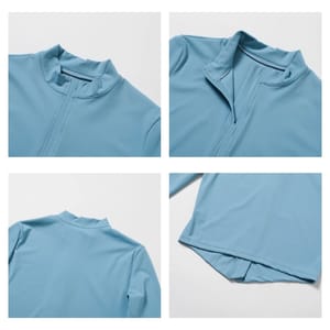 Quick-Dry Zip-Up Sports Jacket for Running and Yoga