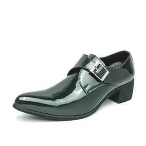 Luxury Slip-On High Heel Pointed Toe Men's Oxfords