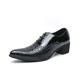 Men’s Patent Leather Formal Oxfords Pointed Toe Party Shoes