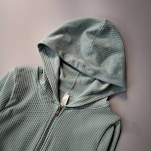 Women's Double Hooded Zipper Sports Jacket for Yoga & Running Women's Double Hooded Zipper Sports Jacket for Yoga & Running