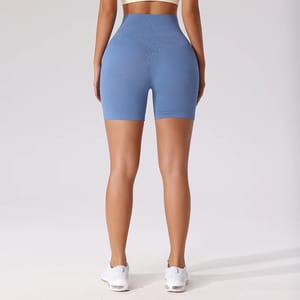 High Waist Quick Dry Yoga Shorts for Active Women