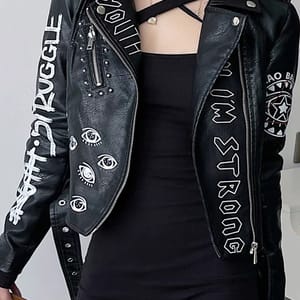Ailegogo - Women's Leather Jackets 3