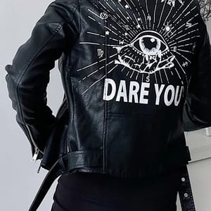 Ailegogo - Women's Leather Jackets 4
