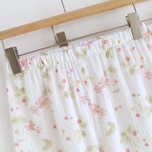 Lightweight Cotton 3-Piece Loungewear Set with Cardigan