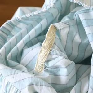 Striped Cotton Two-Piece Loungewear Set with Long Sleeves Striped Cotton Two-Piece Loungewear Set with Long Sleeves