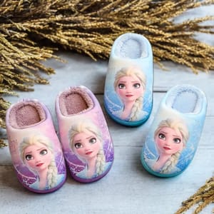 Cozy Winter Plush Slippers for Girls with Non-Slip Sole Cozy Winter Plush Slippers for Girls with Non-Slip Sole