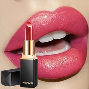 Pearl Moisturizing Lipstick with Black Tube and Gold Shine Pearl Moisturizing Lipstick with Black Tube and Gold Shine