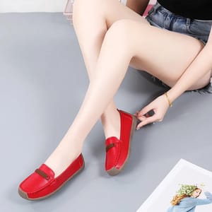 Genuine Leather Slip-On Moccasin Flats for Casual Outings Beyarne - Women's Loafers & Moccasins 2