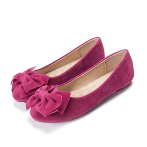 Chic Microfiber Moccasin Flats with Bow and Soft Insole