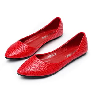 Pointed Toe Slip-On Flats for Spring and Autumn