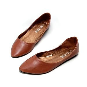 Pointed Toe Slip-On Flats for Women with Soft Outsole Comfort