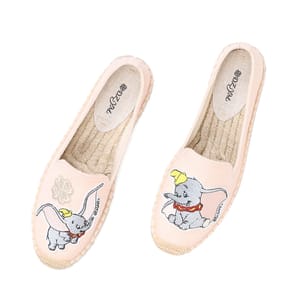 Classic Embroidered Espadrille Platform Heels with Round Toe Dzym - Women's Espadrilles 3
