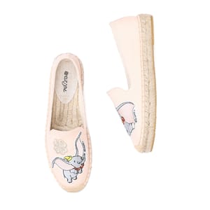 Classic Embroidered Espadrille Platform Heels with Round Toe Dzym - Women's Espadrilles 4