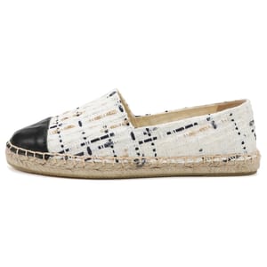 Breathable Slip-On Espadrilles with Gingham Pattern for Women
