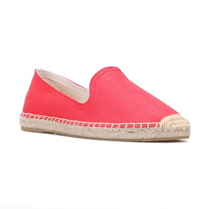 Casual Hemp Platform Flats with Rubber Sole and Stitch Detail