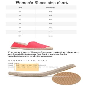 Casual Hemp Platform Flats with Rubber Sole and Stitch Detail