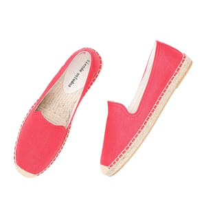 Casual Hemp Platform Flats with Rubber Sole and Stitch Detail