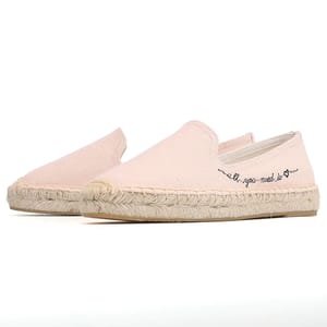 Lightweight Canvas Espadrille Flats for Women with Floral Design Dzym - Women's Espadrilles 1