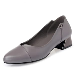 Genuine Leather Women’s Pointed Toe Office Dress Shoes