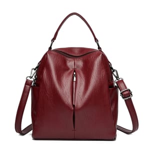 Stylish PU Leather Women’s Backpack Tote for Daily Travel