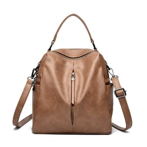 Stylish PU Leather Women’s Backpack Tote for Daily Travel