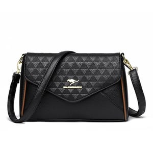 Elegant Leather Shoulder Crossbody Bag for Women Daily Use