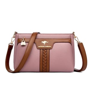 Elegant Leather Shoulder Messenger Bag with Stylish Crossbody Design