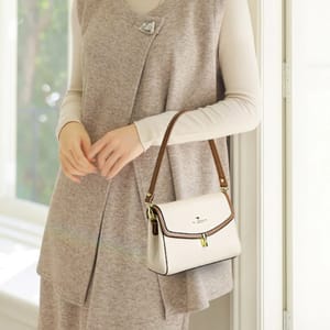 Two-Strap PU Leather Shoulder Crossbody Bag for Women