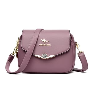 Elegant Soft Leather Shoulder Bag Stylish Crossbody for Women