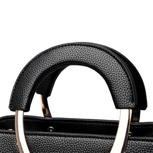 Luxury PU Leather Handbag for Women Elegant Everyday Shoulder Bag