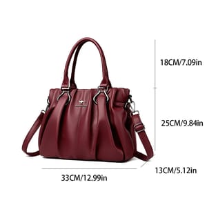 Luxury Women's Handbag Soft Leather Designer Style Everyday Bag Luxury Women's Handbag Soft Leather Designer Style Everyday Bag