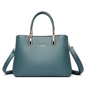 Genuine Soft Leather Women's Handbag with 3 Layer Design Genuine Soft Leather Women's Handbag with 3 Layer Design