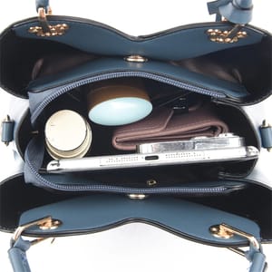 Luxury 3-Layer Messenger Bag Stylish Crossbody Handbag for Women