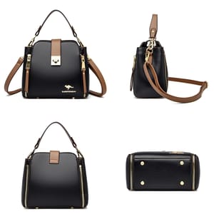 Luxury Soft Leather Handbag Women’s Shoulder Crossbody