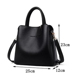 Luxury Genuine Leather Handbag with Multiple Pockets for Women Luxury Genuine Leather Handbag with Multiple Pockets for Women
