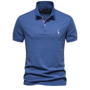 Men's Casual Cotton Polo Shirt Short Sleeve Summer Top