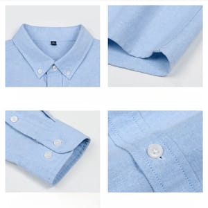 Men’s Oxford Business Shirt Wrinkle-Resistant Casual Office Wear Men’s Oxford Business Shirt Wrinkle-Resistant Casual Office Wear